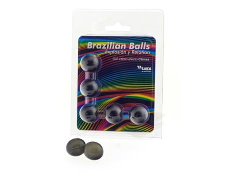 Estimulador DIVERTY SEX&GT;TALOKA 5 Bolas Brasileñas Mas Sabor Efecto Gel Emocionante