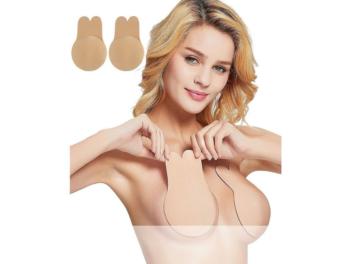 2026-tapa De Pezón Con Elevación Adhesiva Sin Tirantes Para Brassiere Invisible Reutilizable