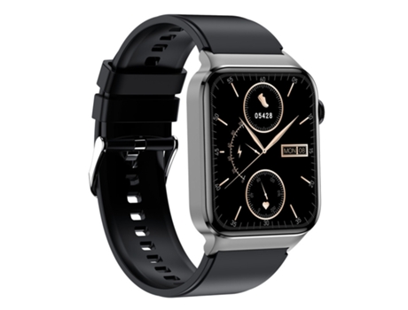 Smartwatch CHRONUS 1,83'' con Monitor de Frecuencia Cardiaca y Oxígeno en la Sangre Negro