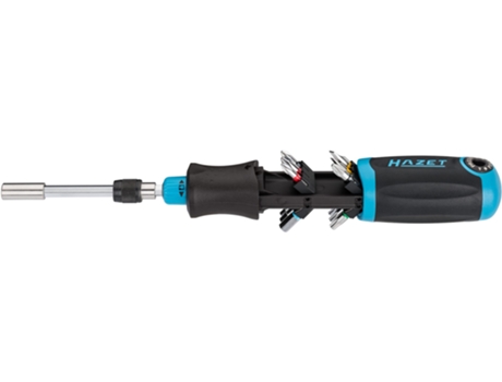 HAZET 810R-3 Destornillador de Trinquete para Punta de Destornillador Bit: Perfil de Ranura Perfil Phillips Ph Perfil Pozidriv Pz Perfil Torx