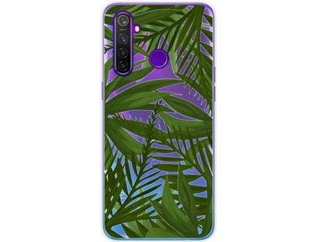 Carcasa Realme 5 Pro TUMUNDOSMARTPHONE Dibujos Transparente Multicolor