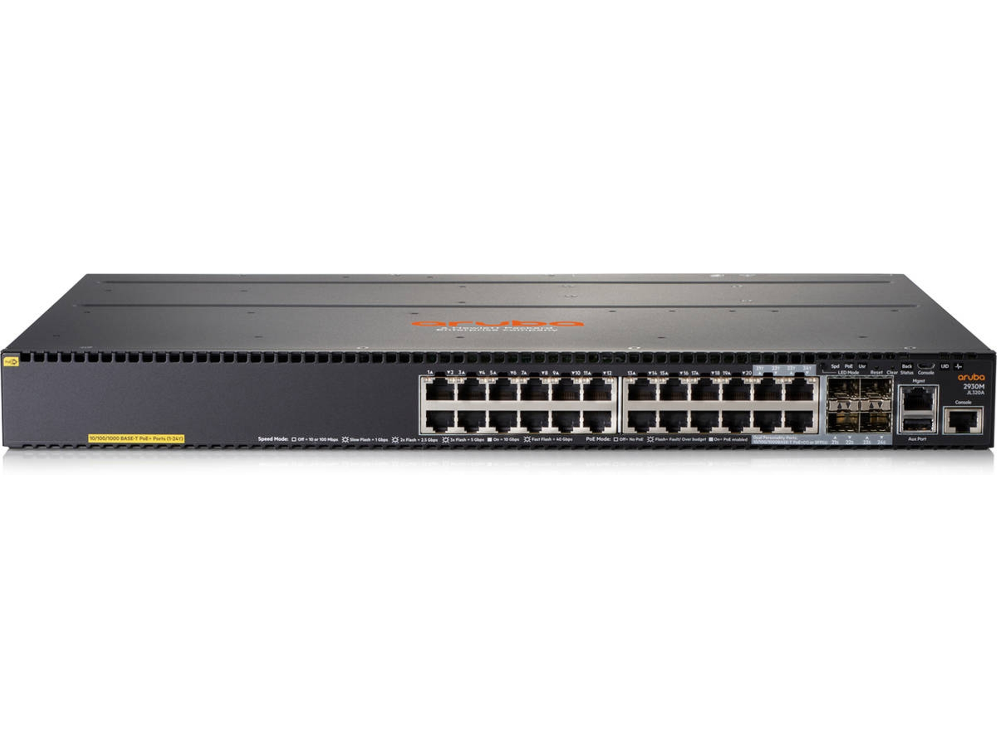 Switch ARUBA Aruba 2930M 24G PoE+ 1-slot