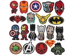 20 Parches Para Coser Y Adhesivo Termofusible Para Bordado Infantil Diy En Ropa, Pantalones, Sombreros Y Camisetas.
