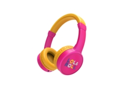 Auriculares Bluetooth ENERGY SISTEM Lol&Roll Pop Kids (On Ear - Micrófono - Rosa)