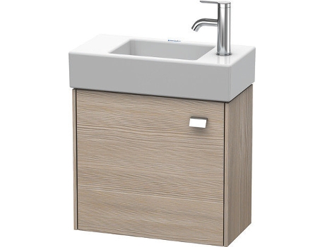 Módulo mural DURAVIT Brioso 48,4 x 23,9 cm 1 puerta con bisagra a la izquierda para lavabo Vero Air 072450