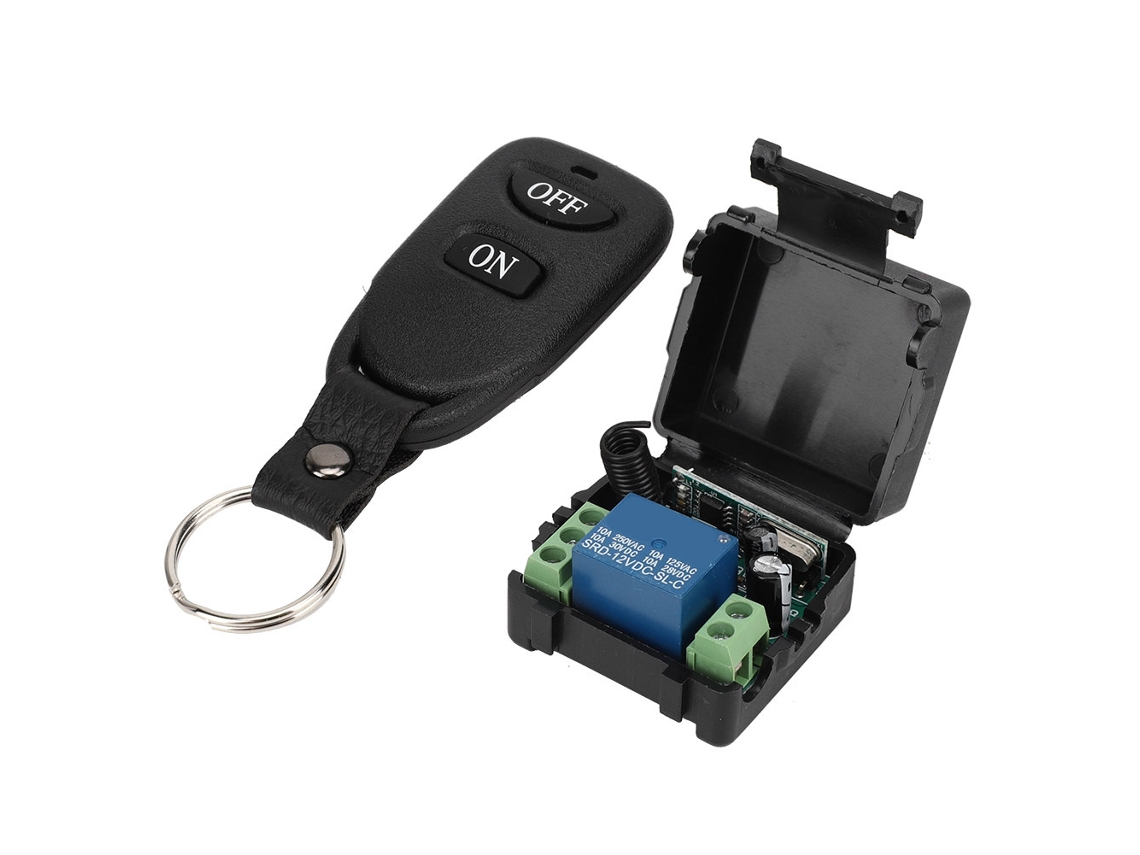 Cerradura Eléctrica Con Control Remoto 1 Canal Controlador De Llave Dc12v C09 010 433mhz