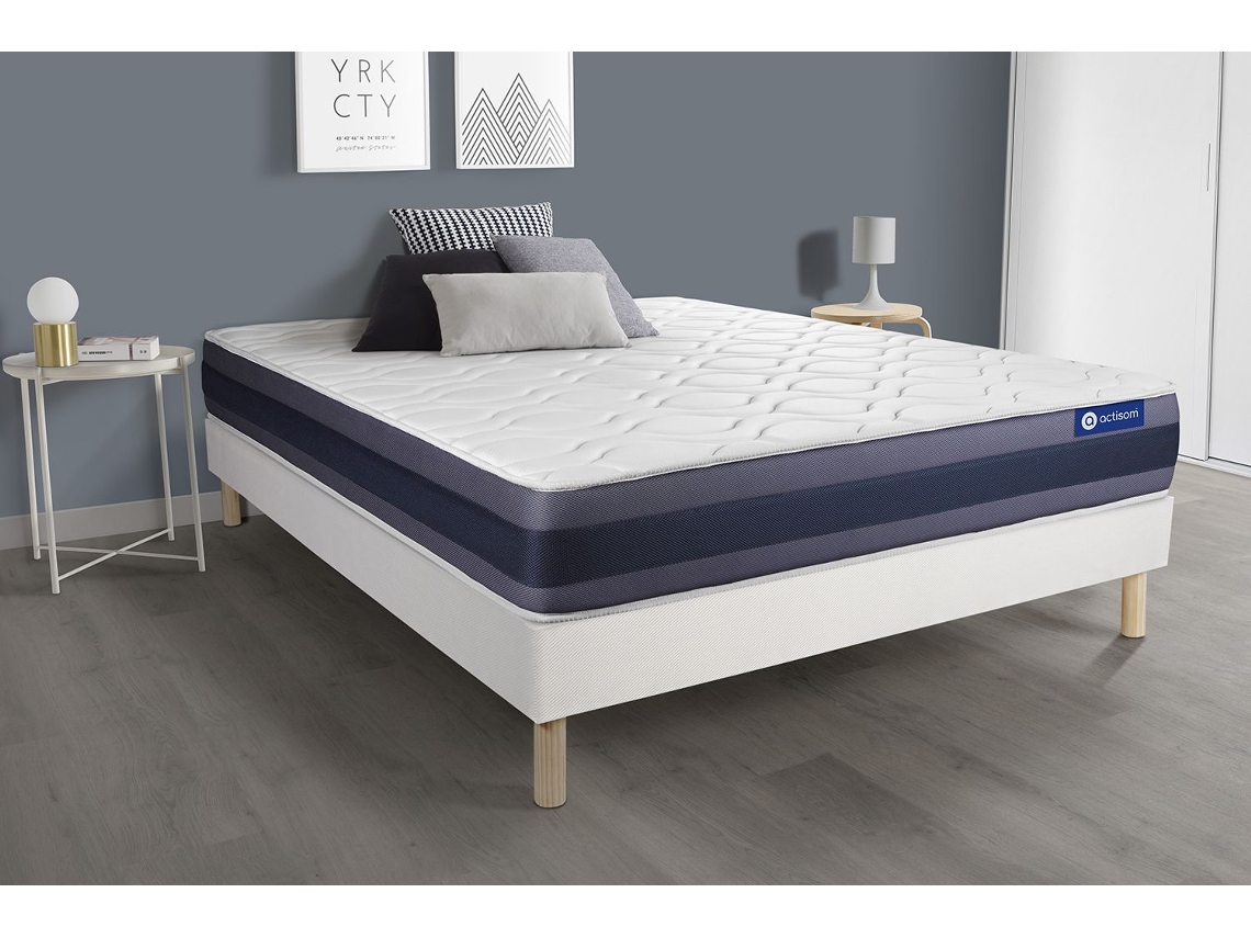 Somier Actiflex Morpho Multiláminas Zonas ACTISOM Espuma con memoria Blanco (200x200)