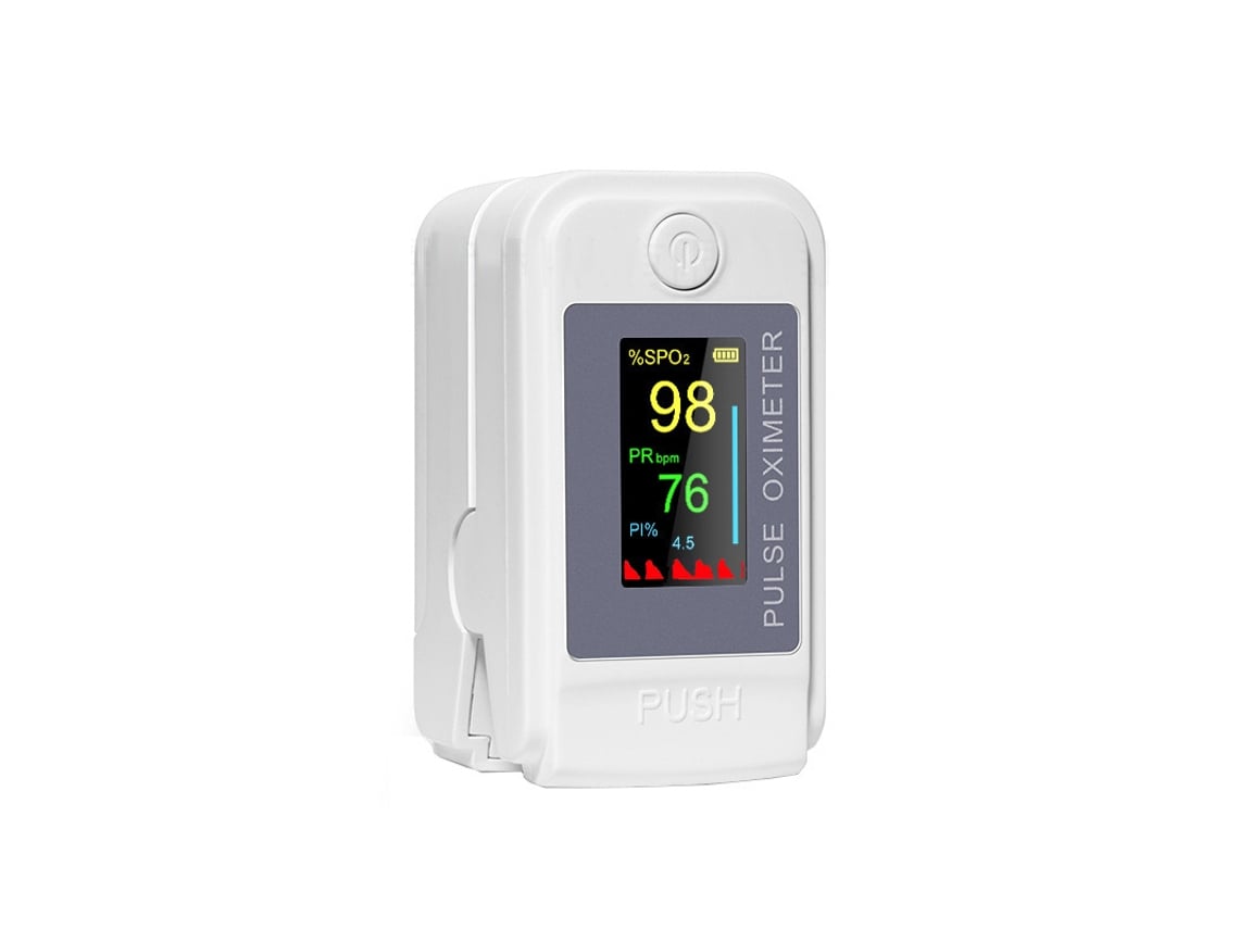 Oxímetro De Pulso Con Clip Para Dedo Tft Lk89, Monitor De Frecuencia Cardíaca Y Oxímetro (con Sensor)