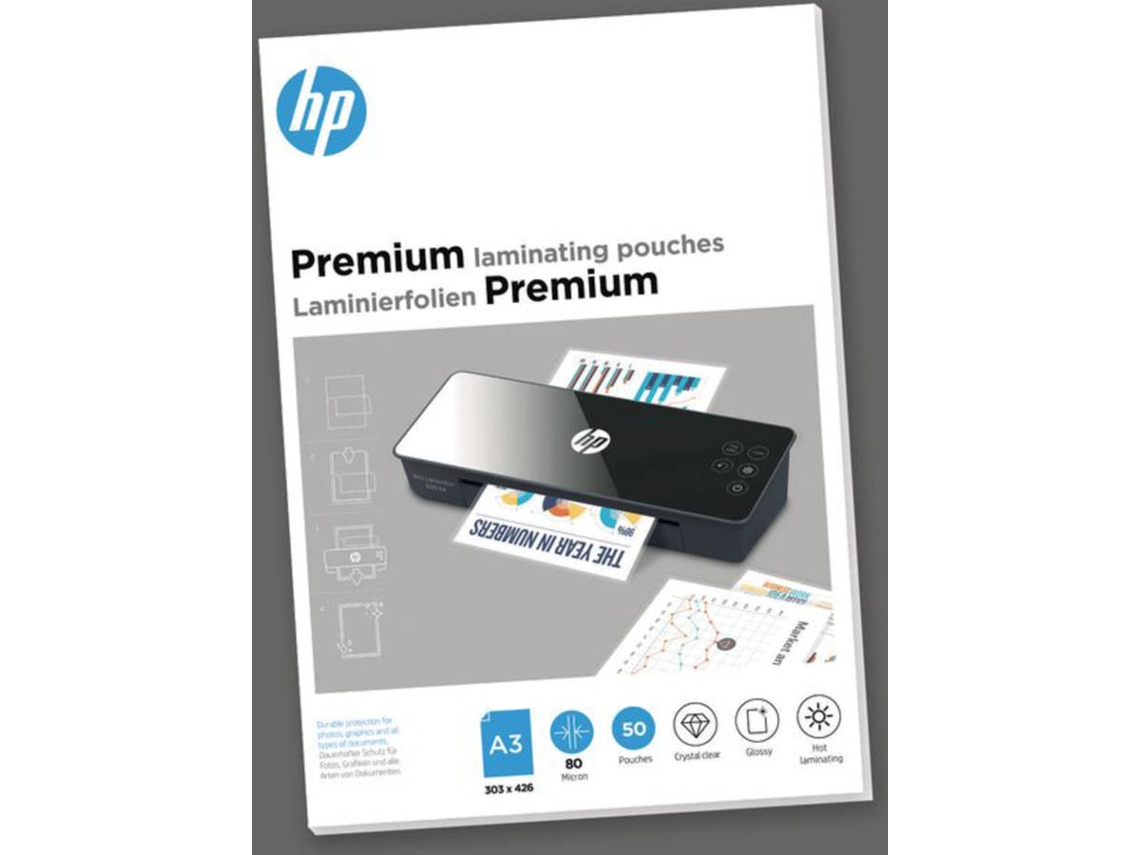 Bolsa de plastificación HP Premium A3 (80 Mícrones)