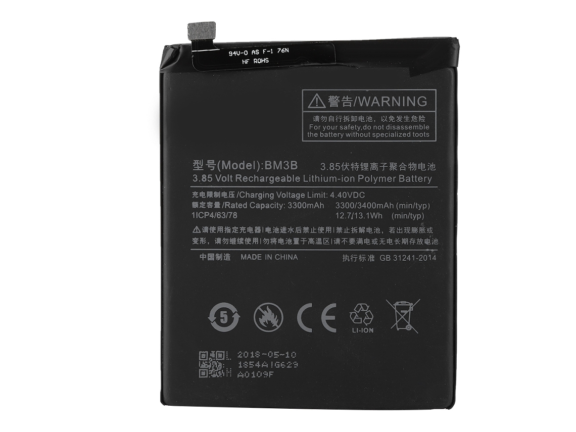 Batería De Teléfono Móvil Para Xiaomi Mix 2 4.4v 3400mah Reemplazo Original