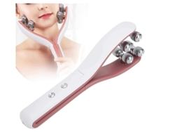 Massageador Facial Yizhood Sx 818 Ems Para Emagrecimento De Corpo Inteiro Reduz O Queixo Duplo Branco