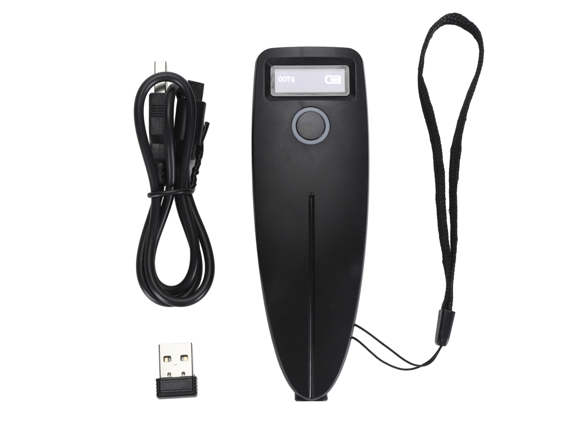 Escáner De Códigos De Barras 2d 1d Portátil Inalámbrico Bluetooth Mini