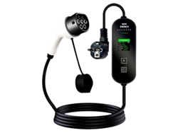 Cargador de coche eléctrico EV 16A/3.5Kw/5M con cabezal de enchufe OEM
