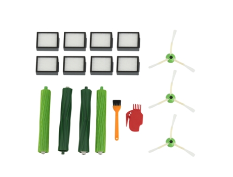 Adecuado para Irobot Roomba I7 E5 E6 I3 accesorios de Robot de barrido bolsa de polvo Cepillo Lateral filtro de cepillo principal