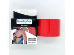 Cinta muscular, cinta de fisioterapia, cinta kinesiológica, rodilleras, vendajes de protección deportiva, caja roja de 7,5 cm y 5 m Chennnls