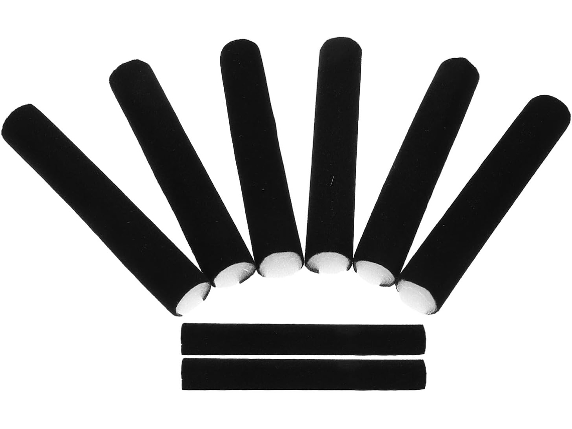 Separadores Flexibles Terciopelo Negro Joyero Juego 8 Piezas Forro Esponja Organizador Multifuncional Cajones