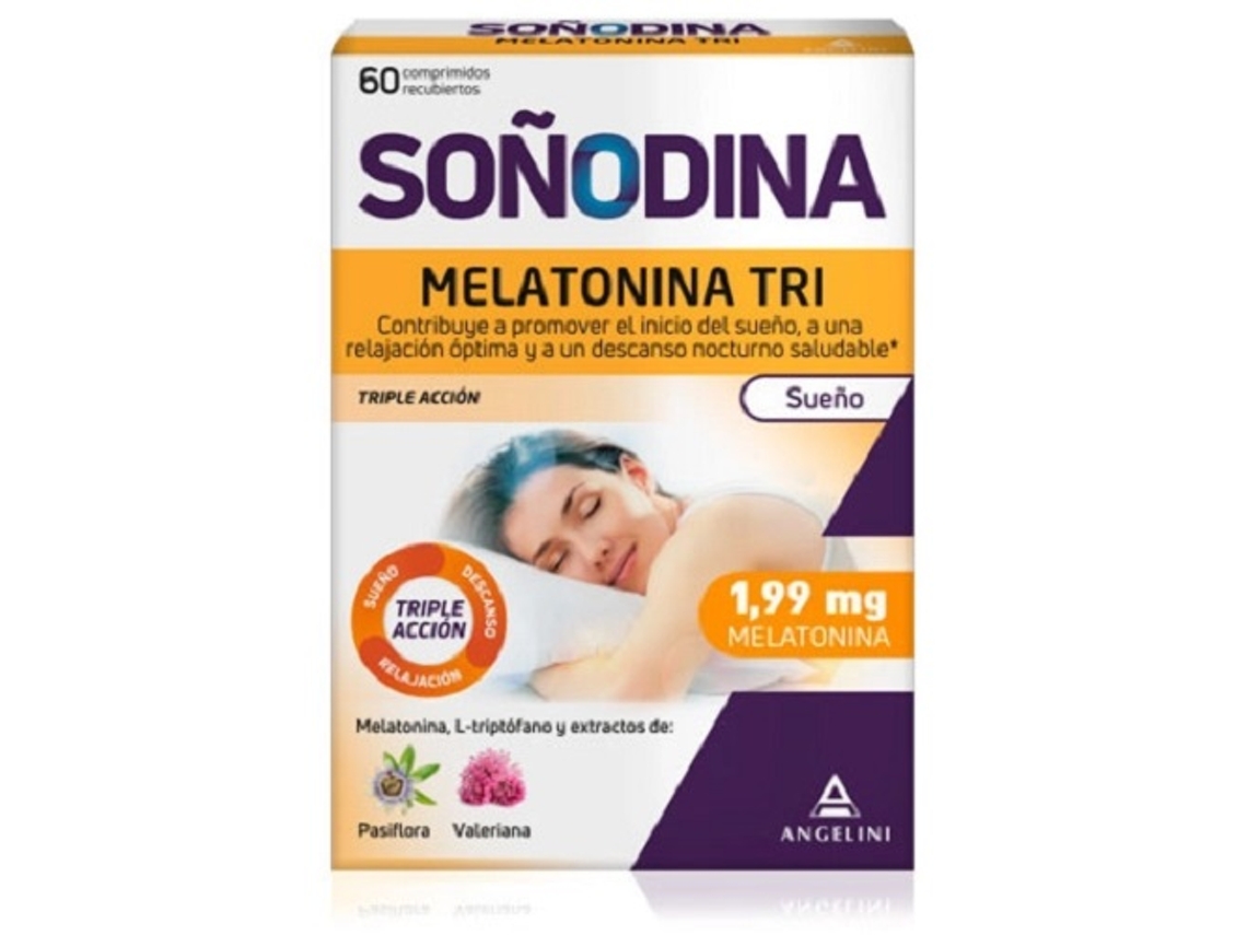 Complemento Alimentar SOÑODINA Melatonina Tri (60 comprimidos)