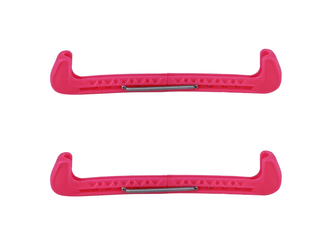 2026-2pcs Fundas Protectivas Ajustables Para Cuchillas De Patines De Hielo Guardas Protectoras Rosa