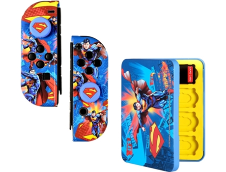 Adhesivo Pack FR-TEC Nintendo Switch - Superman