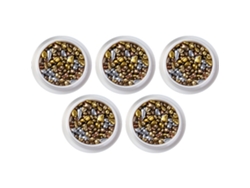 Perlas de agua dulce sueltas irregulares sin agujero para manualidades, joyería vintage, anillos, pulseras, tobilleras y costura.