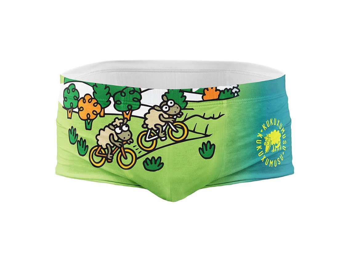Boxer Kukuxumusu Bike Verde Xl Homemotso