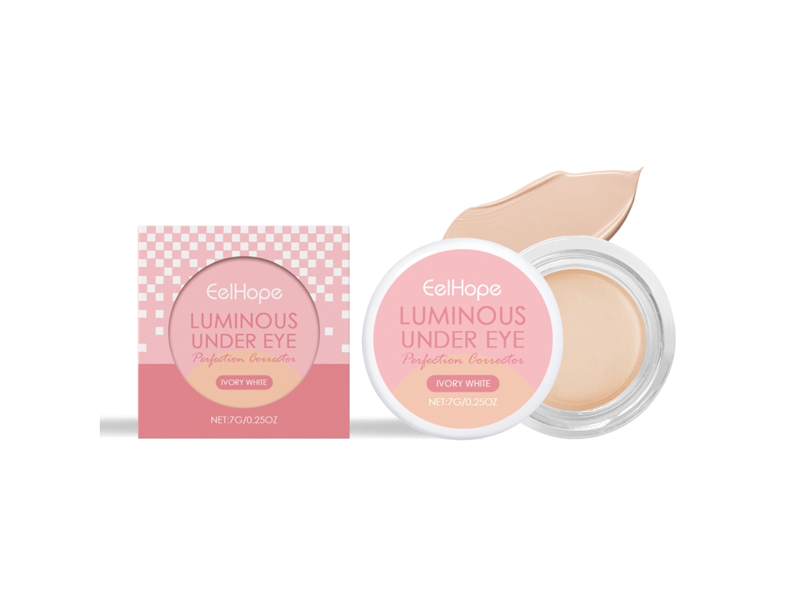 Corrector hidratante de larga duración en blanco marfil