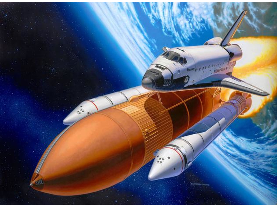 Transbordador espacial REVELL (10 anos)