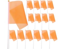 50 Banderines Pequeños De Mano Hechos De Poliéster Y Pvc, Banderines Decorativoses Para Fiestas Al Aire Libre Y Eventos