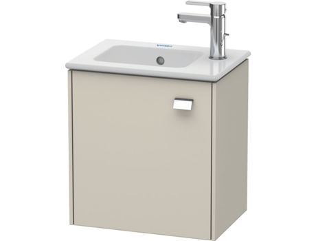 Mueble bajo lavabo DURAVIT Brioso de pared 42,0 x 28,9 cm 1 puerta con bisagra a la izquierda para lavabo ME by Starck 072343