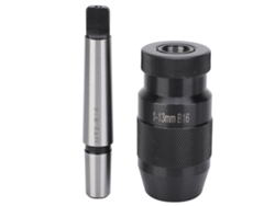 Portabrocas sin llave con cono Morse MT2-B16 de liberación rápida, accesorios para fresadoras de 1 a 13 mm