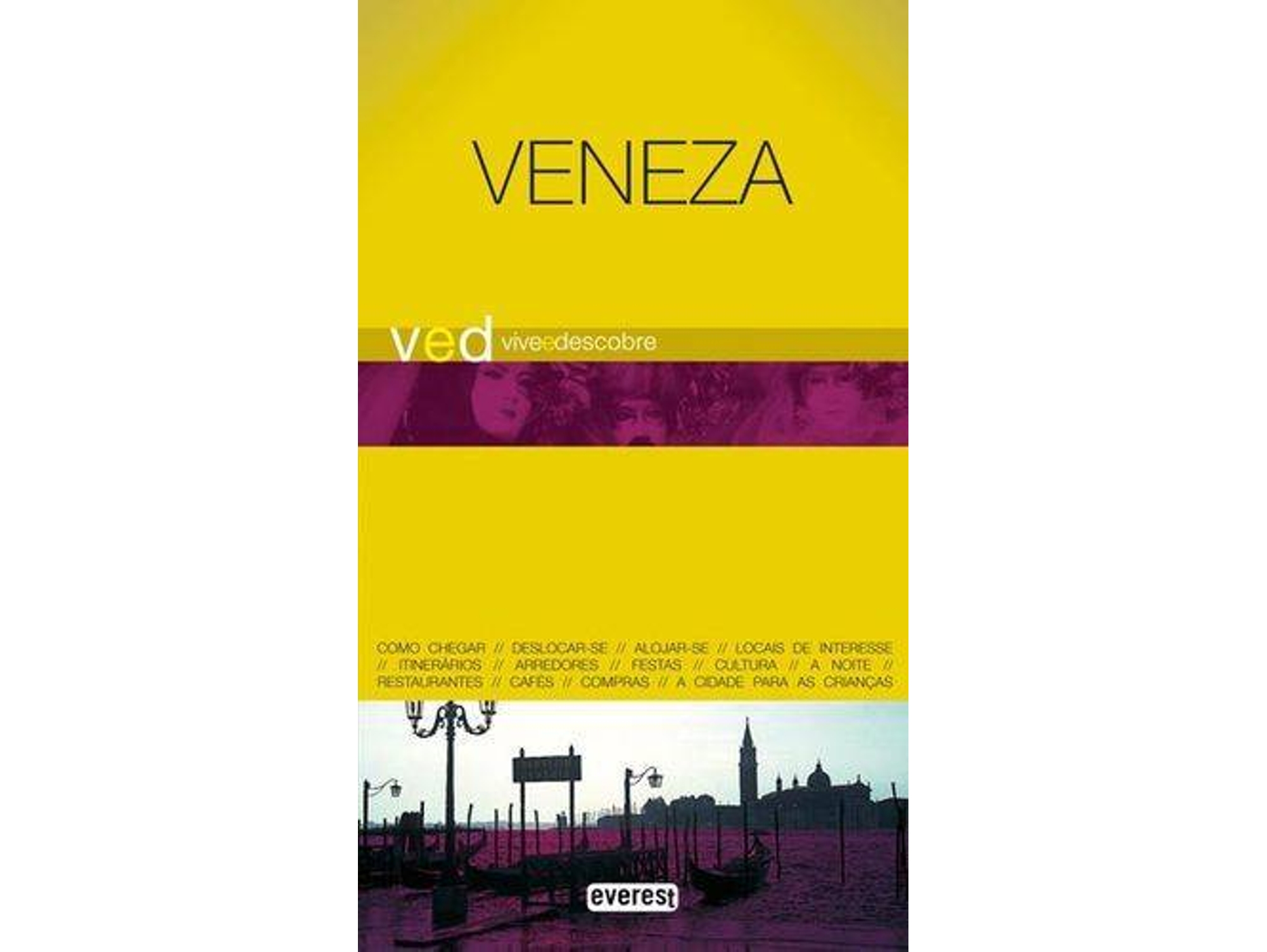 Libro Vive E Descobre Veneza de Román Hereter Pascual (Portugués)