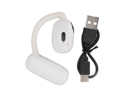 Auriculares Deportivos Open V21 Con Carga Rápida, Bluetooth Estéreo, Tpu, Tamaño Pequeño, Para Android, Color Blanco.