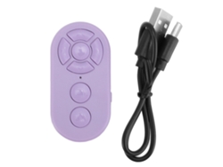 Control Remoto Bluetooth Para Desplazamiento De Páginas Y Obturador De Cámara Para Teléfono