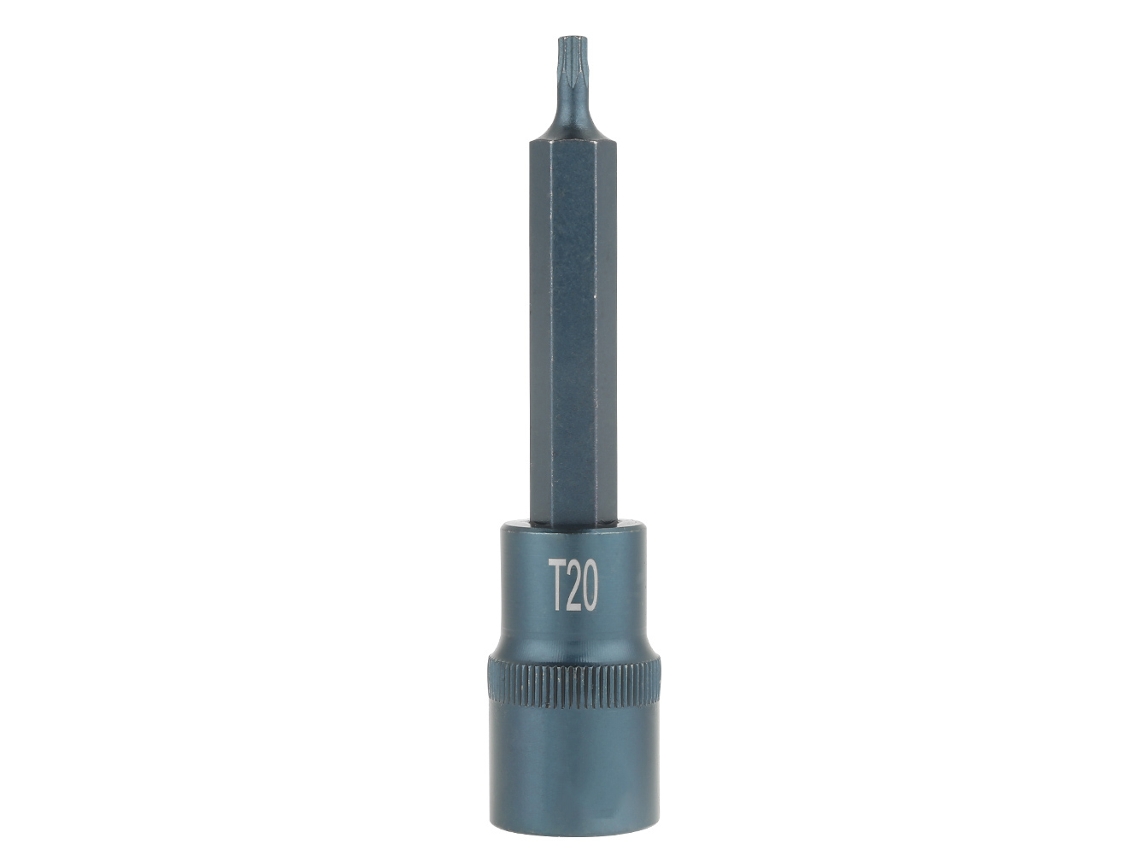 Destornillador Plum Con Vaso Estrellado T20 1/2" 100 Mm, Acero S2, Juego De Herramientas Ligero