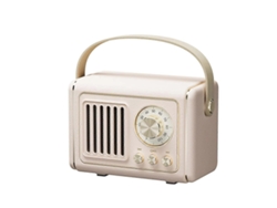 Mini altavoz Bluetooth retro portátil inalámbrico con graves potentes Chennnls