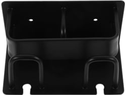 Suporte Para Escova De Dentes Em Alumínio Preto, Sem Necessidade De Furar, Com Design Elegante E Funcional Para