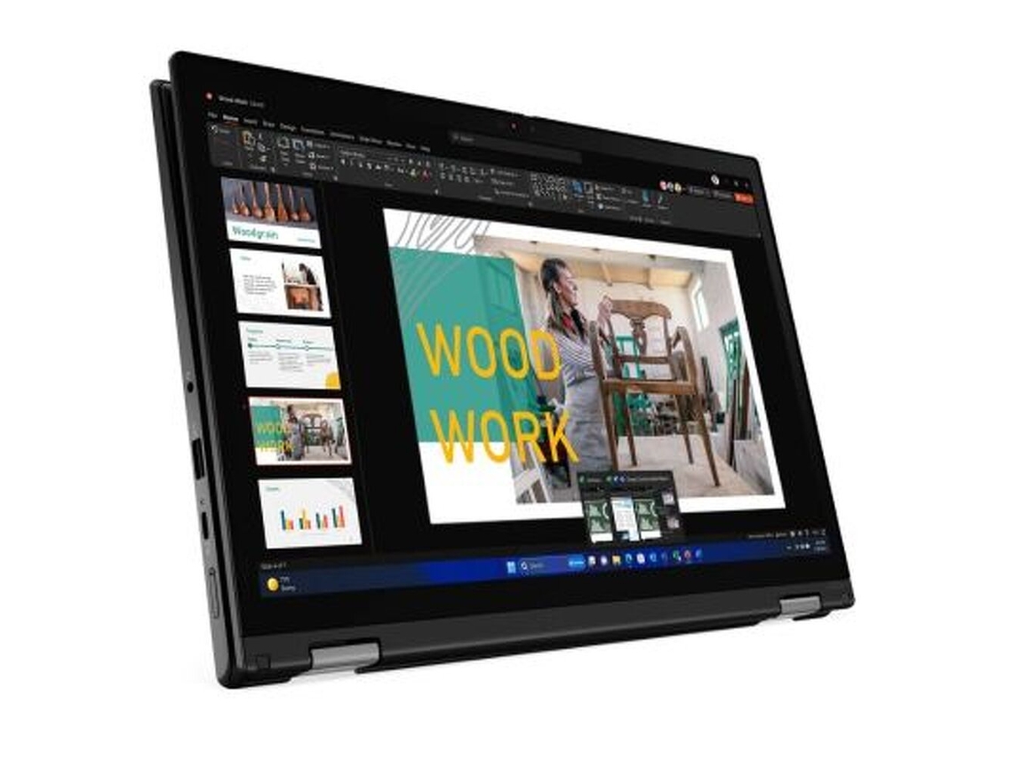 Laptop Lenovo Thinkpad L13 2 en 1 G5 U5-125u, 16 GB, SSD de 1 TB, pantalla táctil WUXGA de 13'', en español (reacondicionada, como nueva)