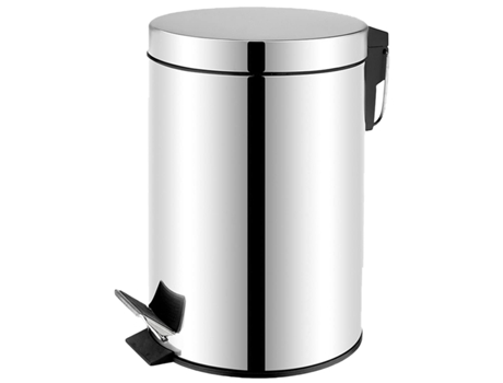 Cubo de Basura con Pedal de Cocina Acero Inoxidable 3L TIENDA EURASIA