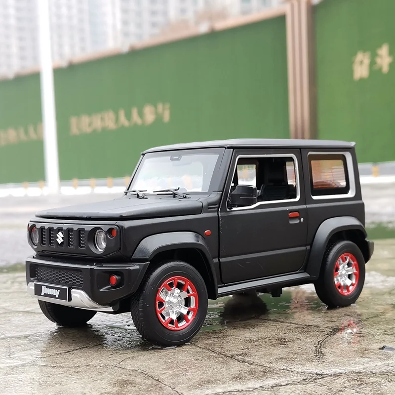 (negro) Coche De Juguete Suv A Escala 1:18, Fabricado En Metal Fundido A Presión, Con Efectos De Sonido Y Luz.