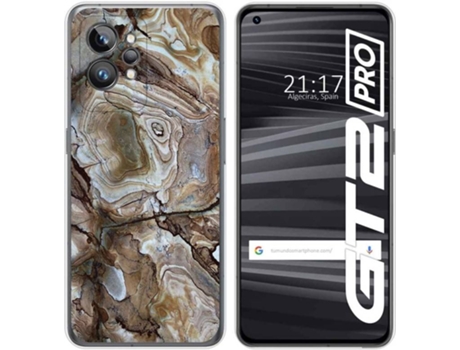 Carcasa para Realme GT 2 Pro 5G TUMUNDOSMARTPHONE Dibujos Mármol 14 Multicolor