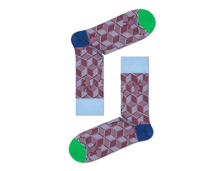 Medias HAPPY SOCKS Hombre (Multicolor - 36/40)
