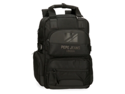 PEPE JEANS Mochila Para Portátil Poliéster Bromley Negro