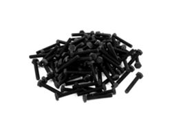 Piezas Tornillo Hexagonal Cabeza Metálica Roscada Completa M4x25mm Grado 8.8, 100