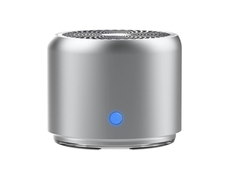 Mini Altavoz Bluetooth CHRONUS Bluetooth con Radiador de Graves IP67 Impermeable Plata