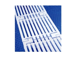 Placa Rejilla de Diseño Longitudinal Alto 24 Mm Ancho 295 Mm para Piscinas Con Canal de Rebosadero ASTRALPOOL