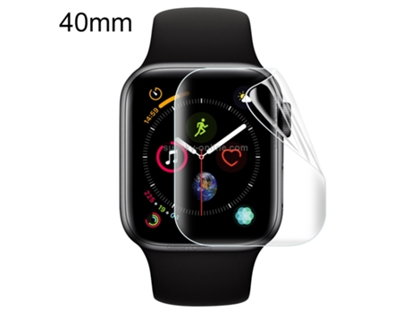 Protector frontal de cobertura total con película de hidrogel suave de 40 mm para Apple Watch Series 5 y 4
