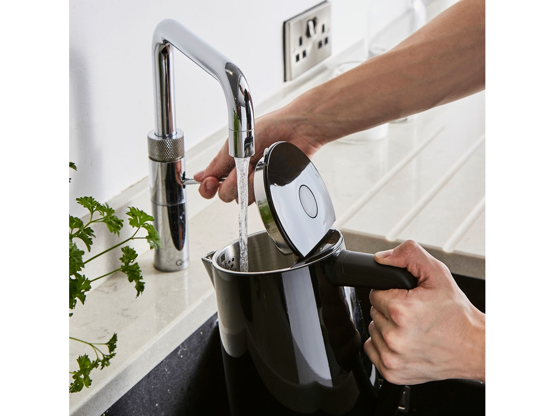 Alexa Hervidor Agua Eléctrico Inteligente SWAN SK14650BLKNEU WIFI Smart  Kettle 15L Inalámbrico Control Táctil LED