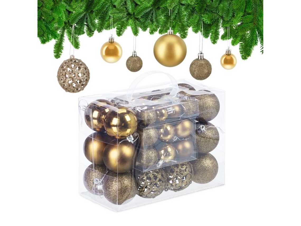 Bolas de árbol de Navidad en juego de 50 B2X