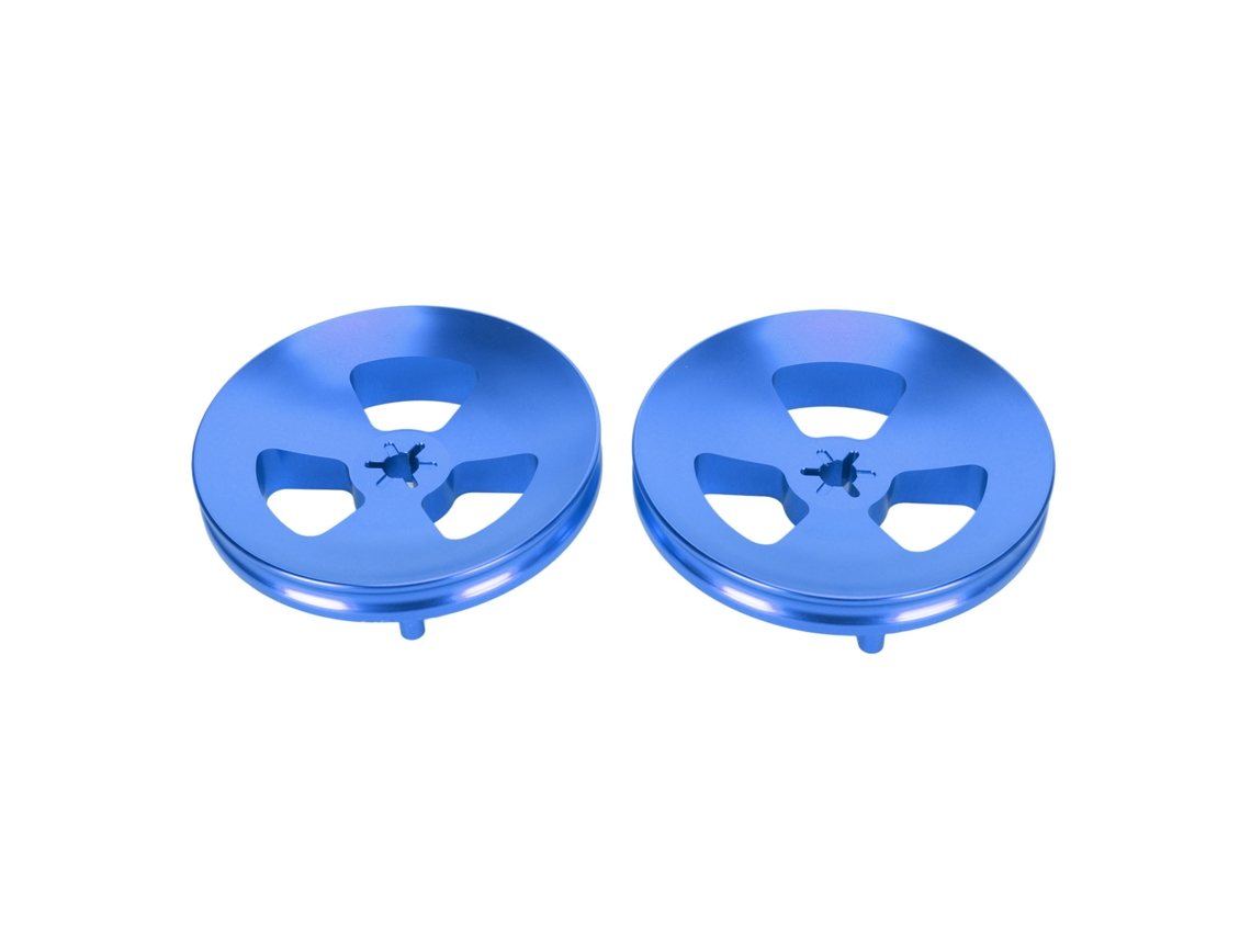 Adaptador De Eixo Óptico Hub Nab De 1/4 Polegada Para Gravadores De Fita Studer Revox Akai Teac Denon Azul