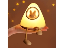 Lámpara De Noche Infantil Hase Con Control Táctil, Luz Led Ajustable, Regalo Para Mesita De Noche